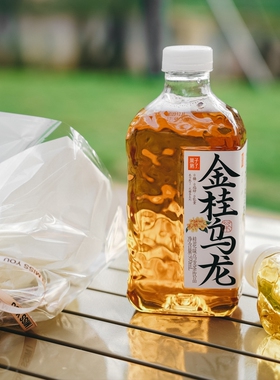 果子熟了金桂乌龙无糖茶茉莉栀栀乌龙0糖0脂0卡970ml大瓶饮料