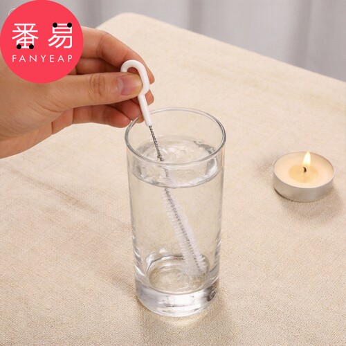 吸管刷C1vfn500-小刷子吸管刷细长水管刷试管刷小孔缝隙清洗刷子
