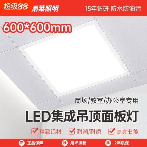 厨房卫生间30x60平板灯