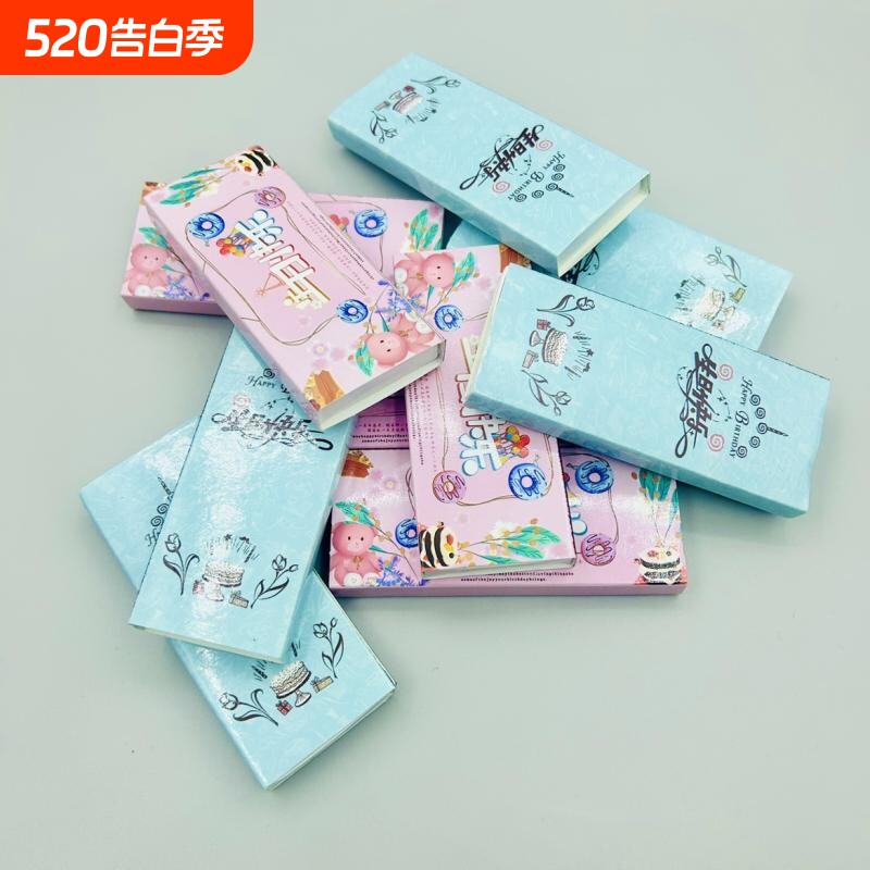 广告印字加长火柴生日蜡烛烘焙蛋糕店现货洋火柴盒包邮普通