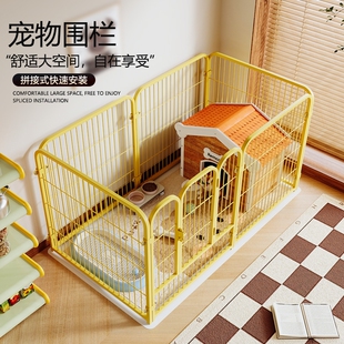 家用室内狗狗围栏宠物围栏狗笼子泰迪柯基柴犬狗栅栏大空间狗别墅