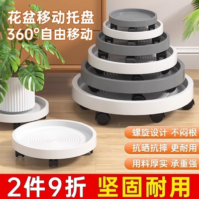 圆形无轮托盘高级灰|千人加购