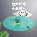 密封地漏防臭器下水道封口盖防反味堵臭器硅胶垫日本地漏贴封闭盖
