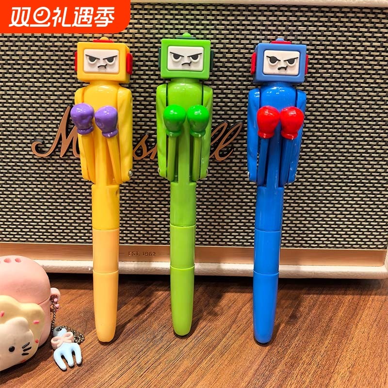 智莱坞机器人系列卡通减压中性笔