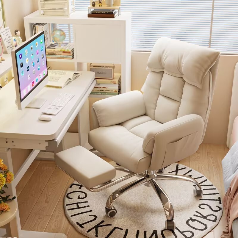 电脑椅子舒服久坐家用懒人沙发椅书桌办公靠背可躺卧室电竞直播椅