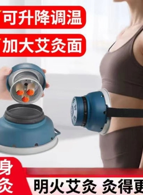 艾灸盒子肚子腹部随身灸家用宫廷灸罐艾灸熏蒸仪妇科艾炙器具