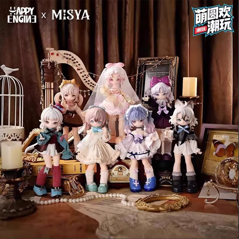 现货正版米希娅MISYA怪诞陈列馆8分BJD盲盒可动玩偶换装手办