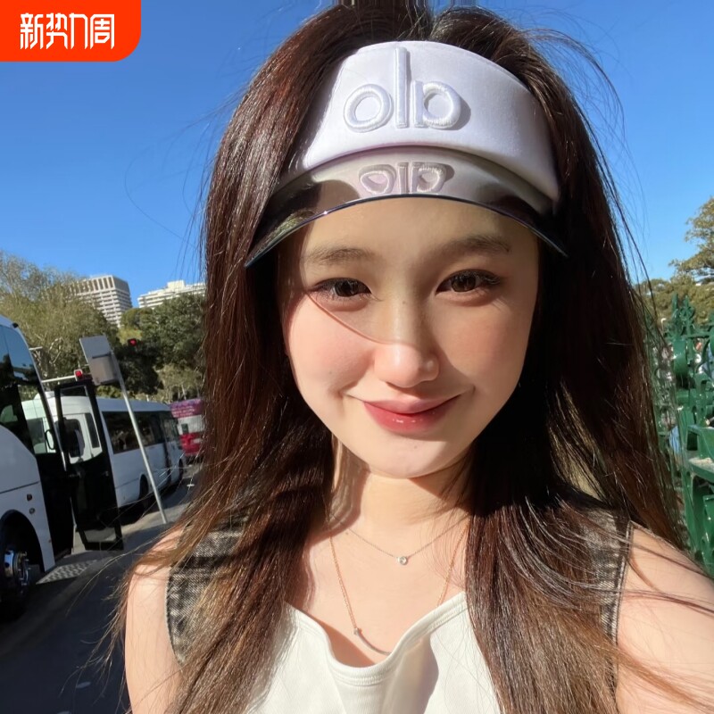 新款空顶帽防晒遮阳运动鸭舌帽网球太阳帽子