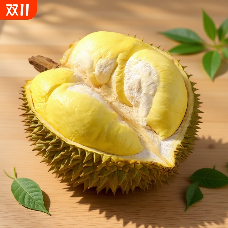 正宗泰国金枕榴莲新鲜水果树熟精选泰国金枕榴莲确保新鲜与品质