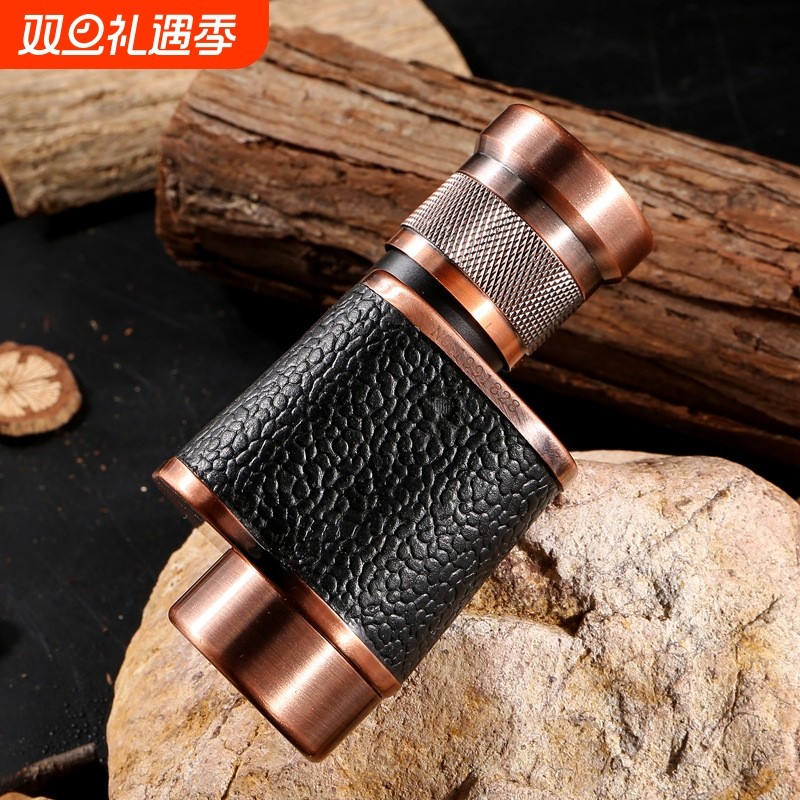 德国毛瑟单筒望远镜8x24迷你高倍高清微光夜视金属户外望眼镜保罗