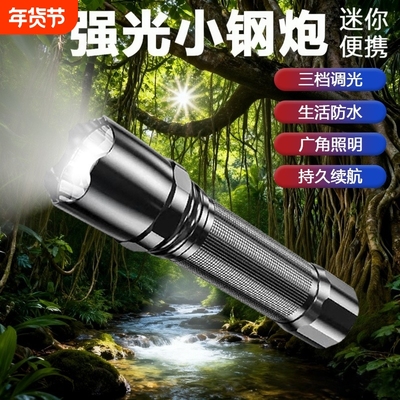 【三档调节】新款便携迷你手电筒可充电户外登山探险应急灯CZ009