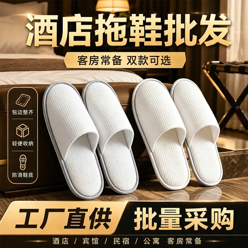 亚朵酒店一次性拖鞋珍珠棉加厚图片