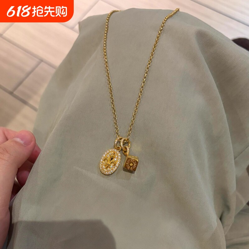 项链女款葫芦吊坠锁骨链小众设计时尚百搭颈链送女友礼物时尚饰品