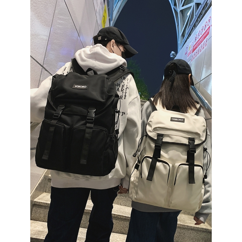 旅行背包女新款大容量双肩包男生行李包电脑包学生书包防水登山包