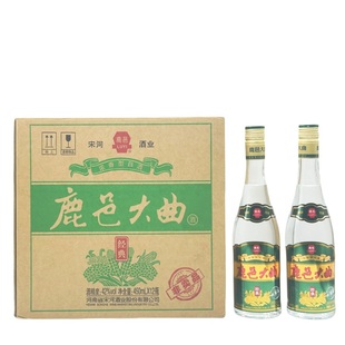 宋河酒业鹿邑大曲经典42度浓香型白酒450ml*12瓶整箱装固态纯粮