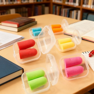 小盒专业睡觉防噪音耳塞隔音睡眠用男女消音静音降噪学习防打呼噜