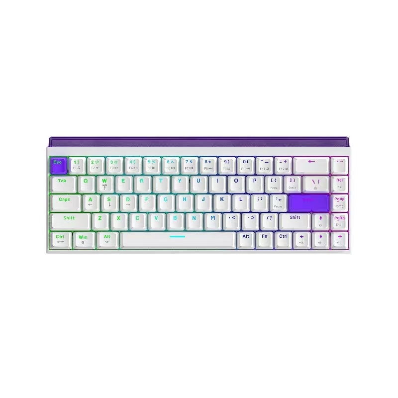 小蜜蜂键盘Made68磁轴68键磁玉轴 键盘