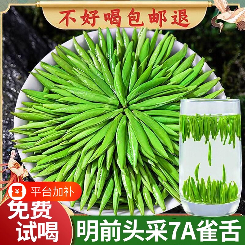 2026新茶正宗贵州雀舌绿茶明前特级头采嫩芽7A湄潭翠芽茶叶自己喝