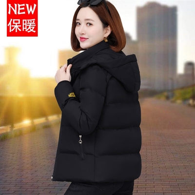 户外羽绒棉服女短款2025冬季新款女士棉衣宽松小棉袄加厚外套冬装