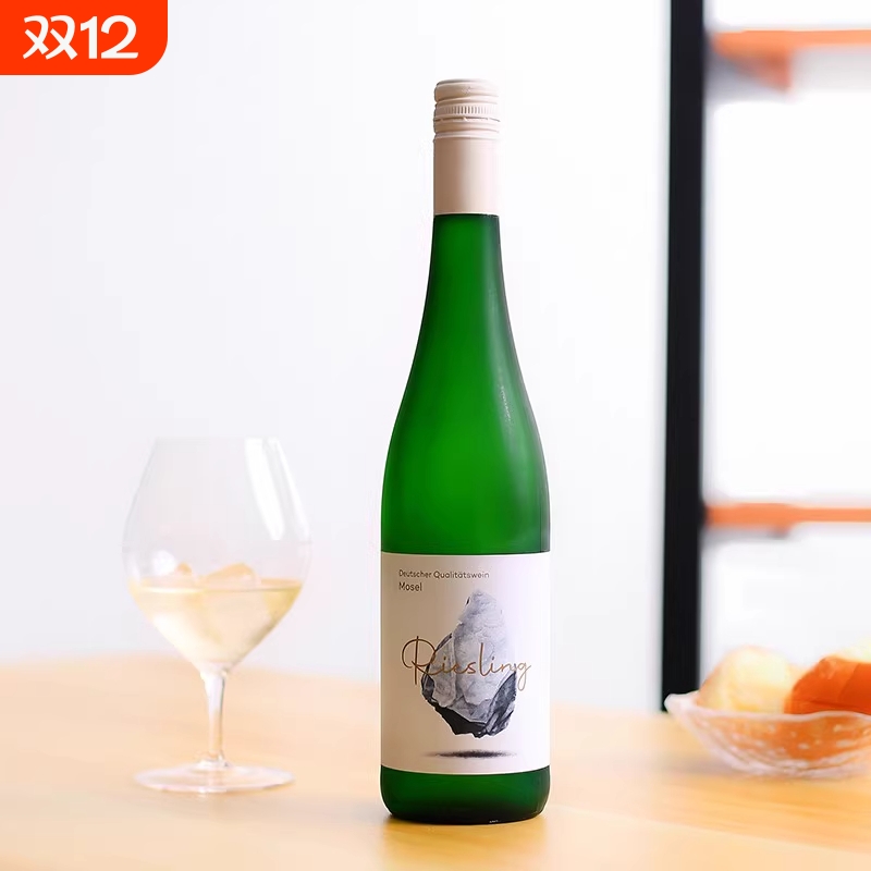德国进口qba级板岩雷司令半甜白葡萄酒酒庄甜型精选百年