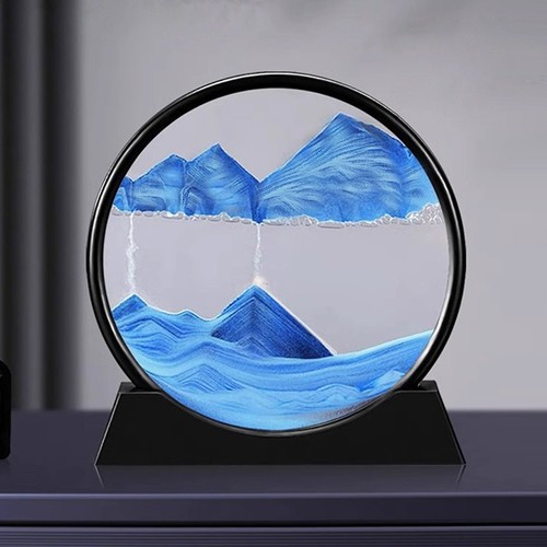 流沙画沙漏摆件桌面装饰品