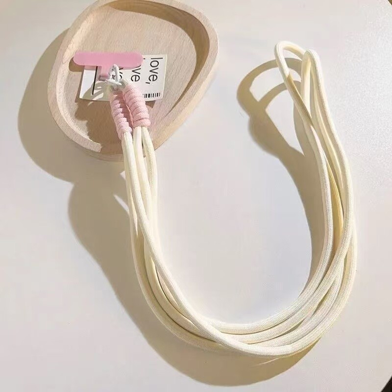 手机壳斜挎挂绳结实耐用长款背带编织绳斜挎挂肩挂脖手机链斜跨潮女便