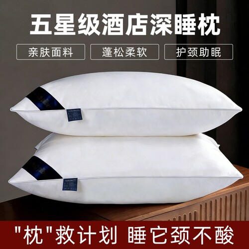 成人枕芯护颈椎枕助睡眠五星级酒