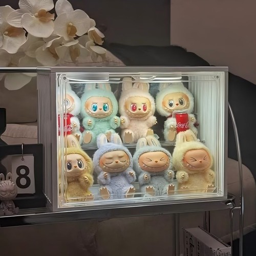 labubu亚克力搪胶展示盒