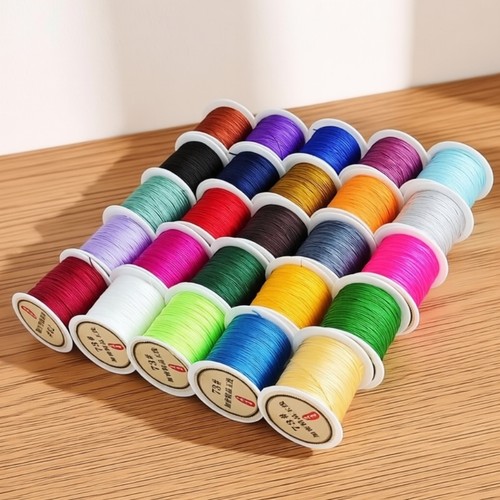 73号玉线0.6mm穿蜜蜡翡翠细线diy手链串珠吊坠线珠宝线材戒指编织