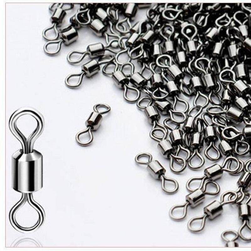 美式8字环八字环连接器连接环转环钓鱼用品线组小配件渔具包邮