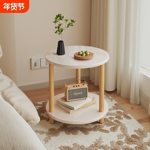 床头柜出租房用小型简约现代家卧室用沙发小边几创意床边桌置物架