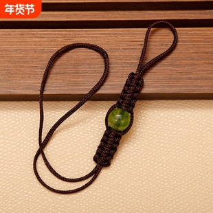 手工编织茶壶绳高档紫砂壶绑壶绳子防摔水杯绳茶道配件系壶绳包邮