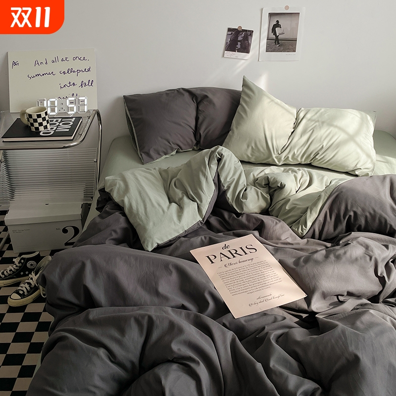 【爆卖100W+】水洗棉被套单件