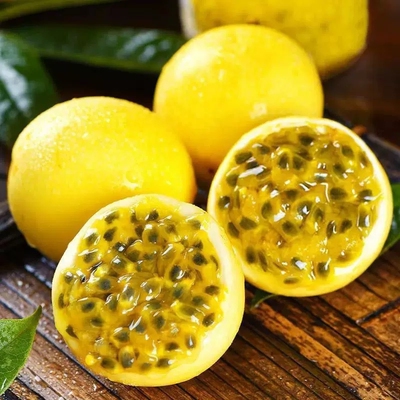 广西钦蜜9号黄金百香果应季水果纯甜新鲜百香果