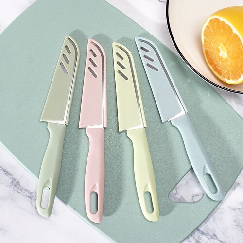 不锈钢水果刀带套|超5万次加购