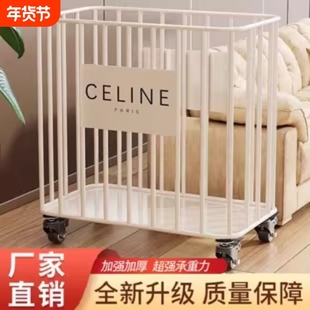 瑜伽垫收纳神器家用推车带轮可移动健身器材收纳筐运动工具置物架