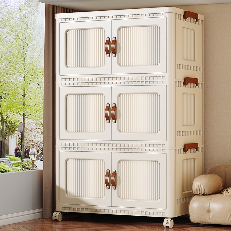 塑料折叠储物柜一层|千人回购