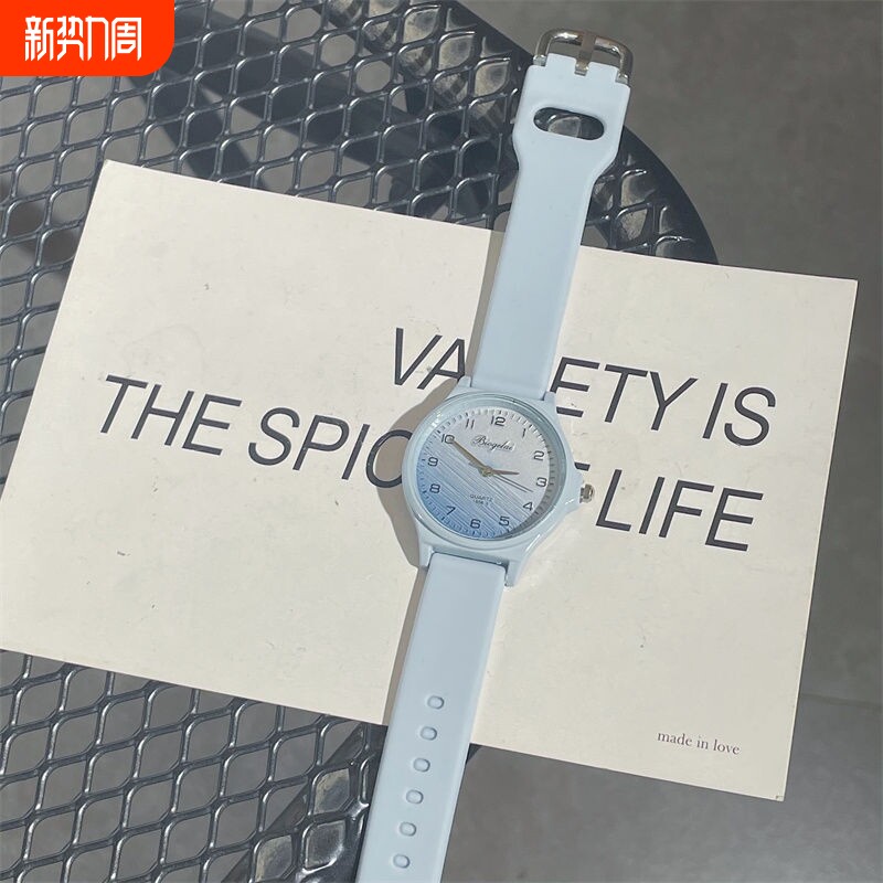 ins风手表女款学生初高中2024新款儿童女生小学生高颜值电子指