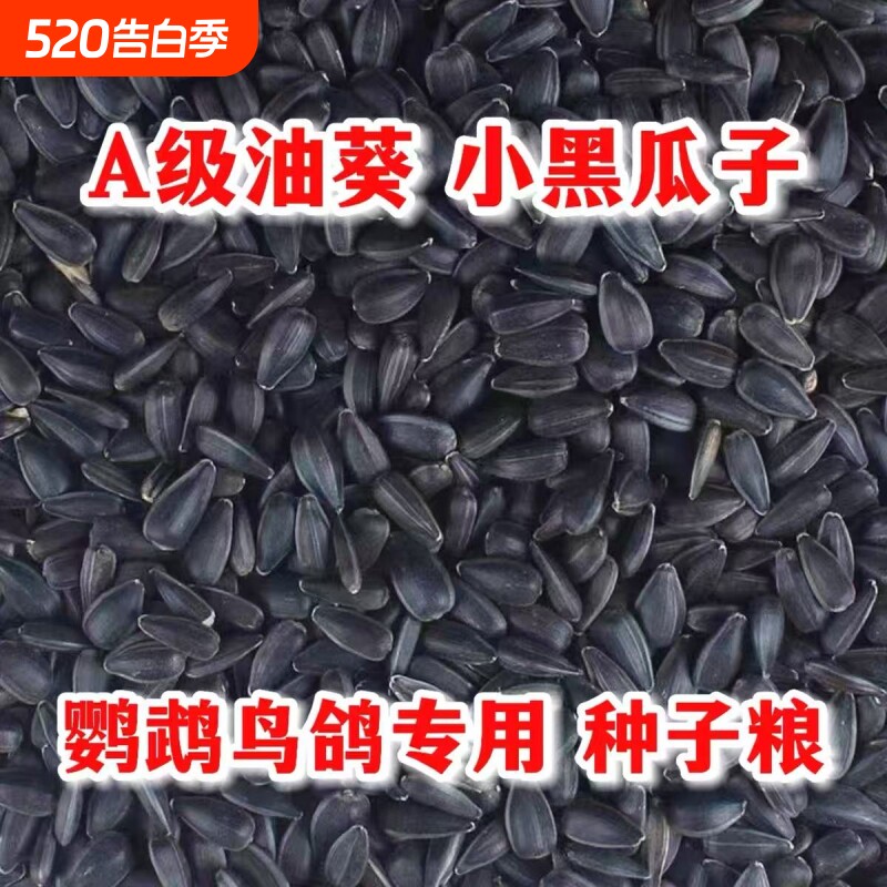 油葵鹦鹉鸟粮仓鼠鸽粮小瓜子鸟食人工挑选虎皮牡丹粮食零食饲料