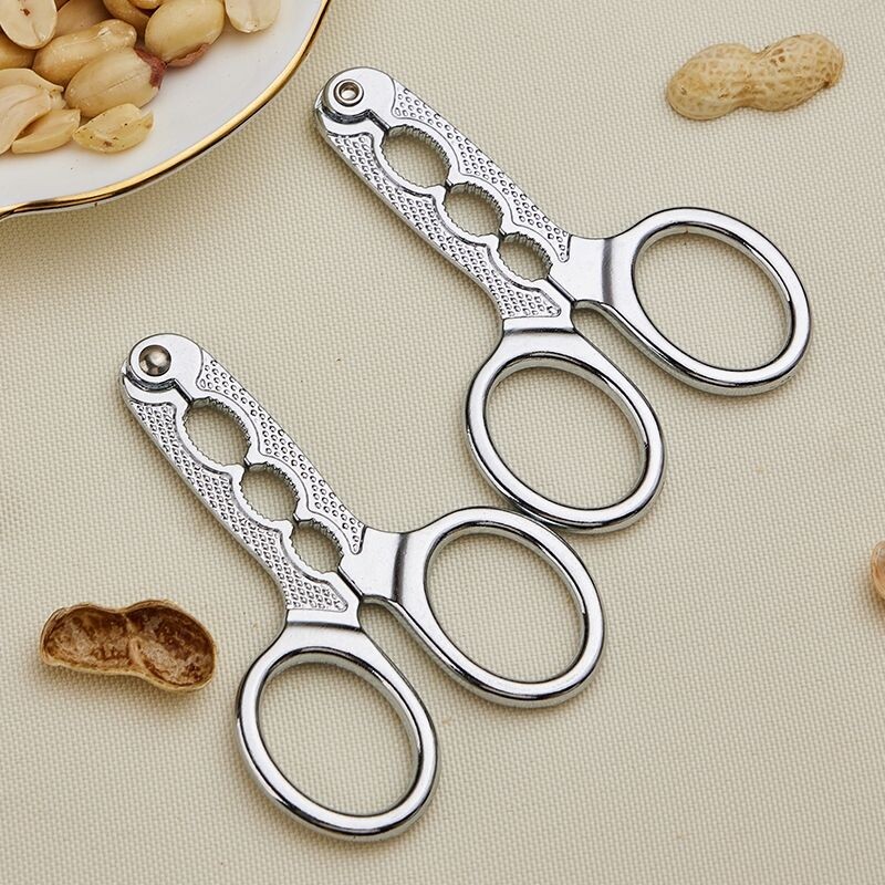 剥瓜子花生神器瓜子剥壳器不锈钢嗑瓜子去壳松子专用夹子榛子开口