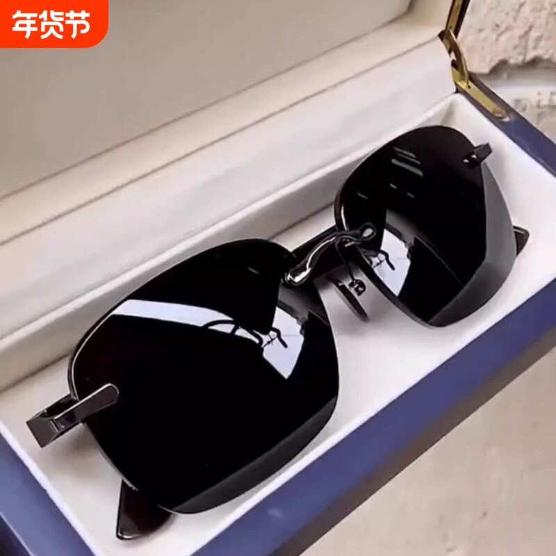帝王款2025年新款开车钓鱼太阳镜男气质专用偏光墨镜男飞行员遮阳