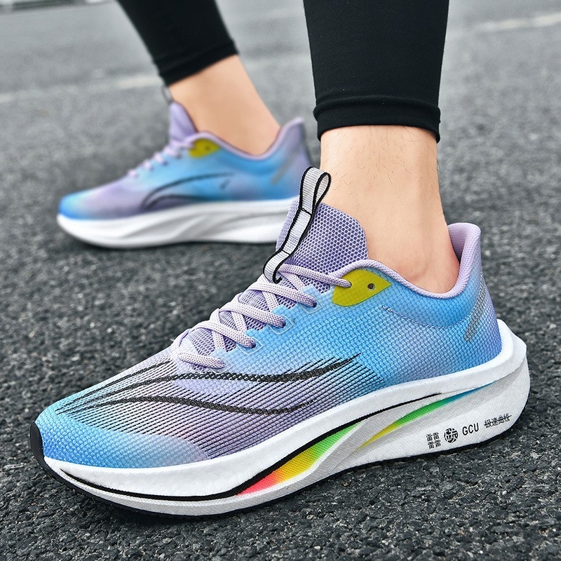 飞电4c碳板减震跑步运动超轻时尚休闲专业竞速男鞋冬季防滑耐磨