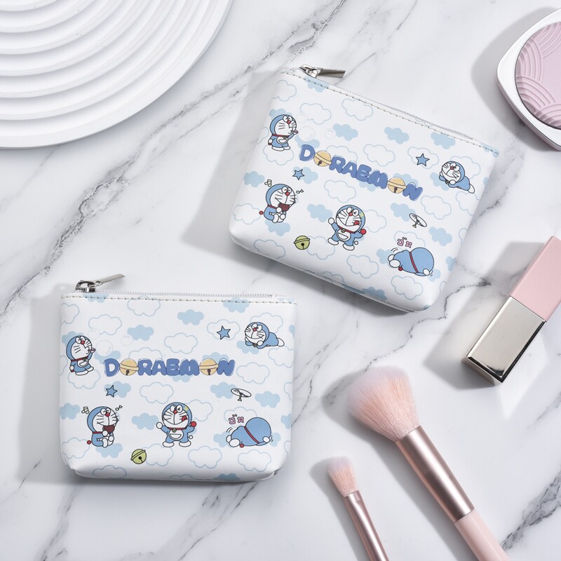 可爱卡通零钱包收纳包便携式耳机口红钥匙收纳小钱包硬币实用精致