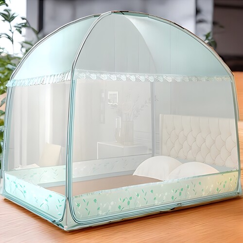蚊帐蒙古包2025新款家用卧室防摔儿童1米5全底全罩式1.8m大床全包