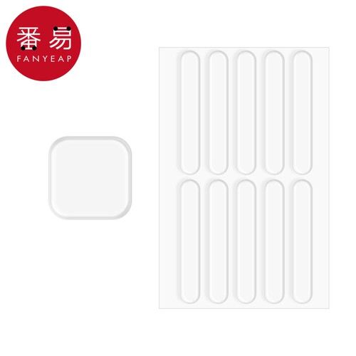 防撞粒B1zzn700-门把手防撞贴冰箱门贴防撞门挡条防碰柜门后墙贴
