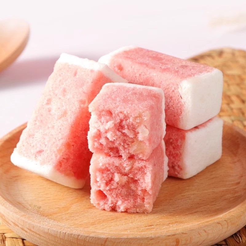 白桃乌龙芡实糕点心八珍糕茯苓小吃孕妇中式健康零食品