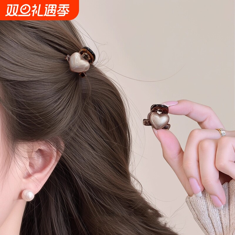 前额迷你小抓夹2025新款女高级感发夹夹侧边碎发夹公主夹头饰短发