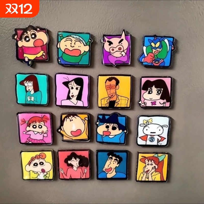 蜡笔小新磁吸冰箱贴54