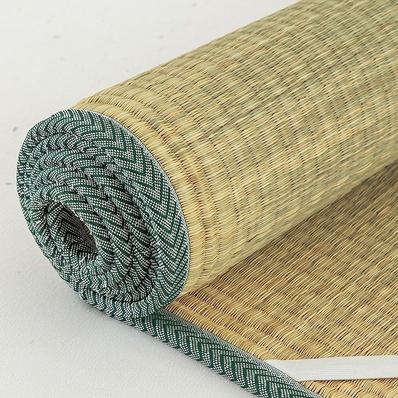 纯天然草席1.8双人床1.5米1.2m老式蔺草学生单人宿舍席子0