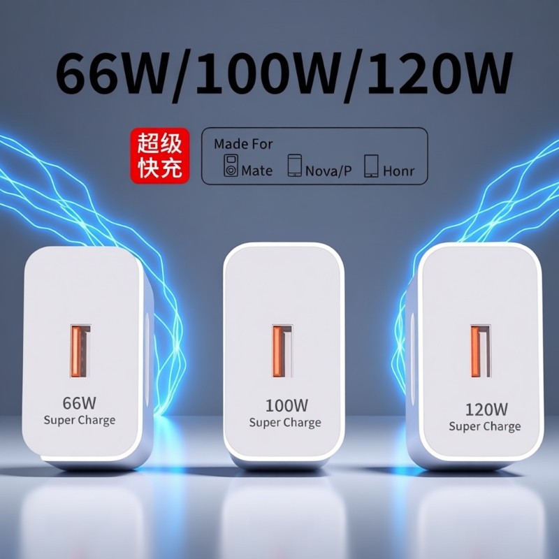 适用华为充电器充电头120正品100原mate70/60超级快充